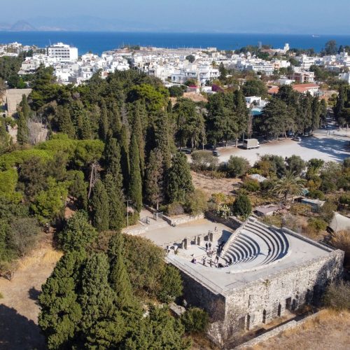 Roman Odeon of Kos Town in Kos Island