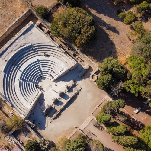 Roman Odeon of Kos Town in Kos Island